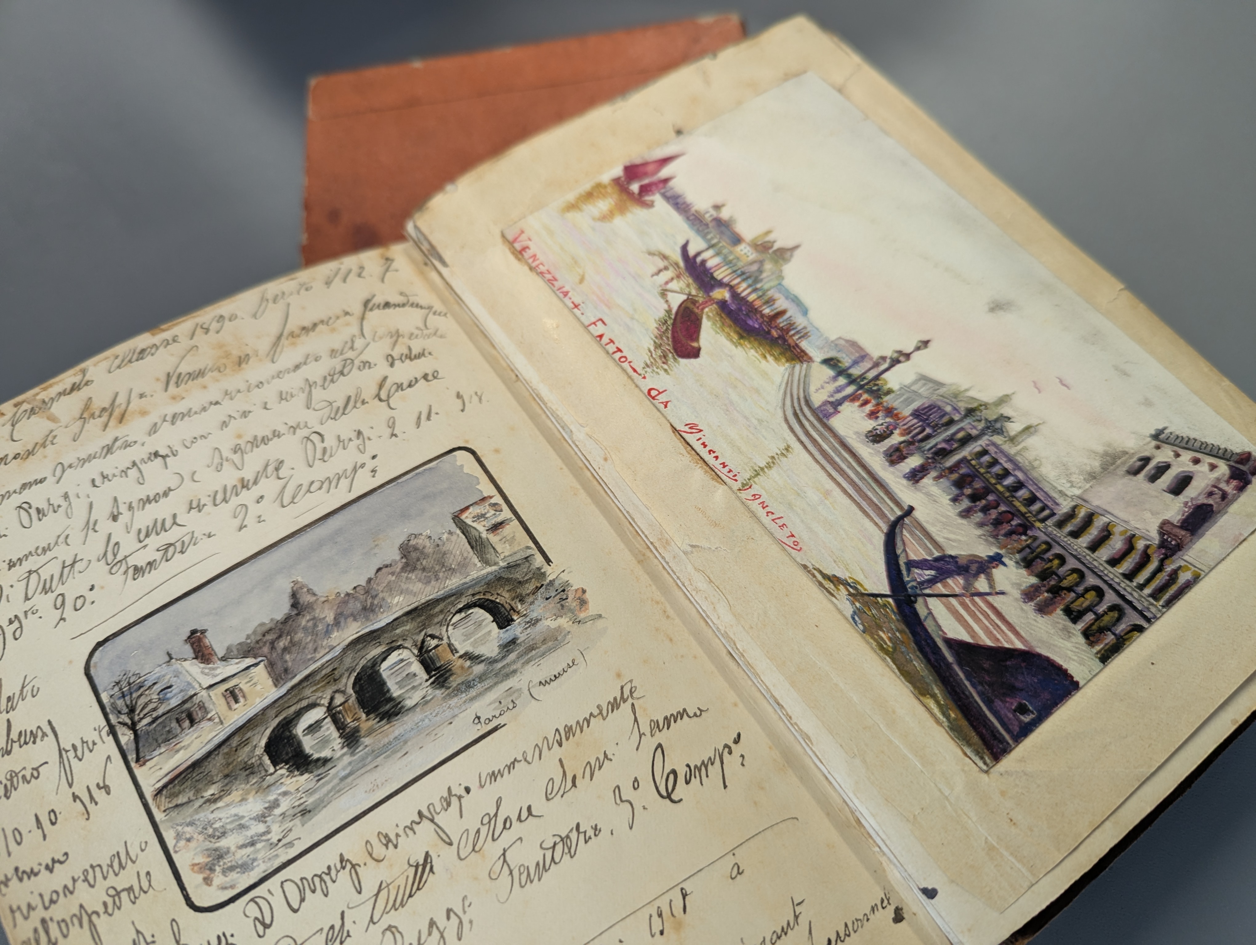 Books, diaries and handwritten family records